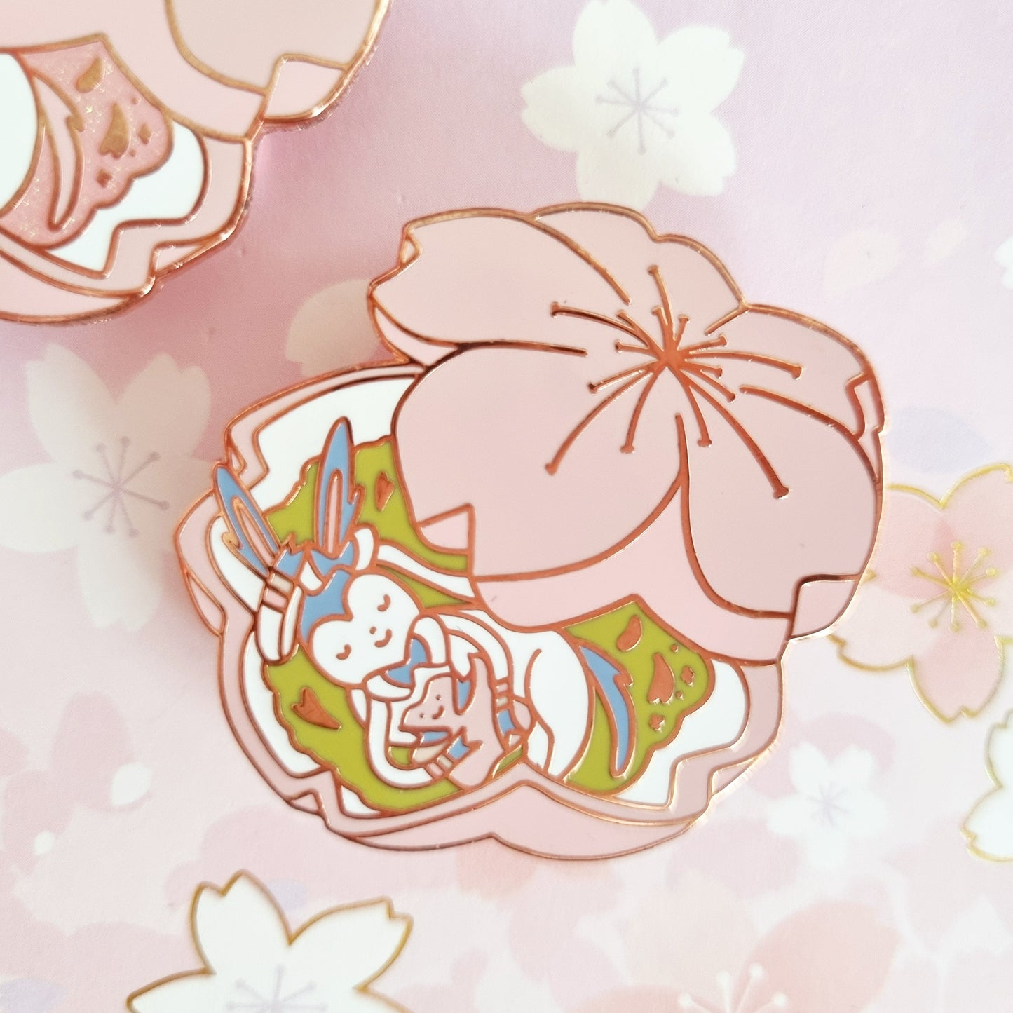 Sakuramon - Matcha Asian Snacks Enamel Pin