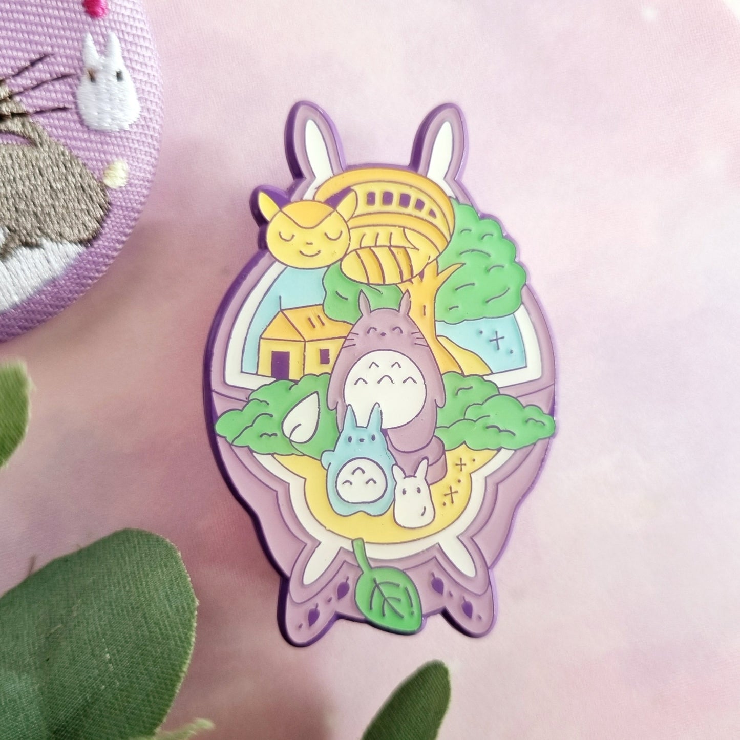 Nature's Neighbors Enamel Pin