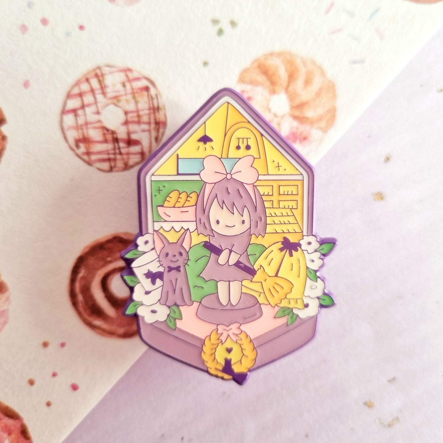 Witch Bakery Enamel Pin