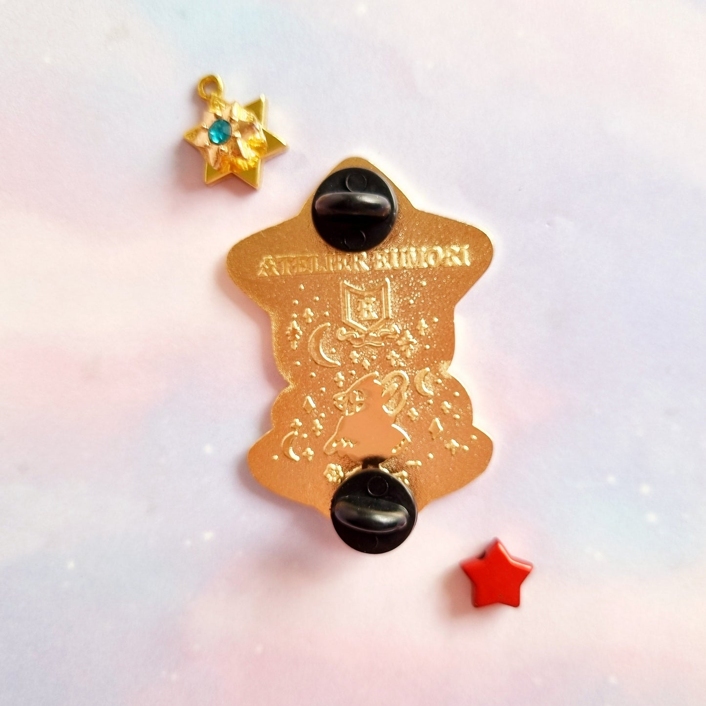Celeste Enamel Pin
