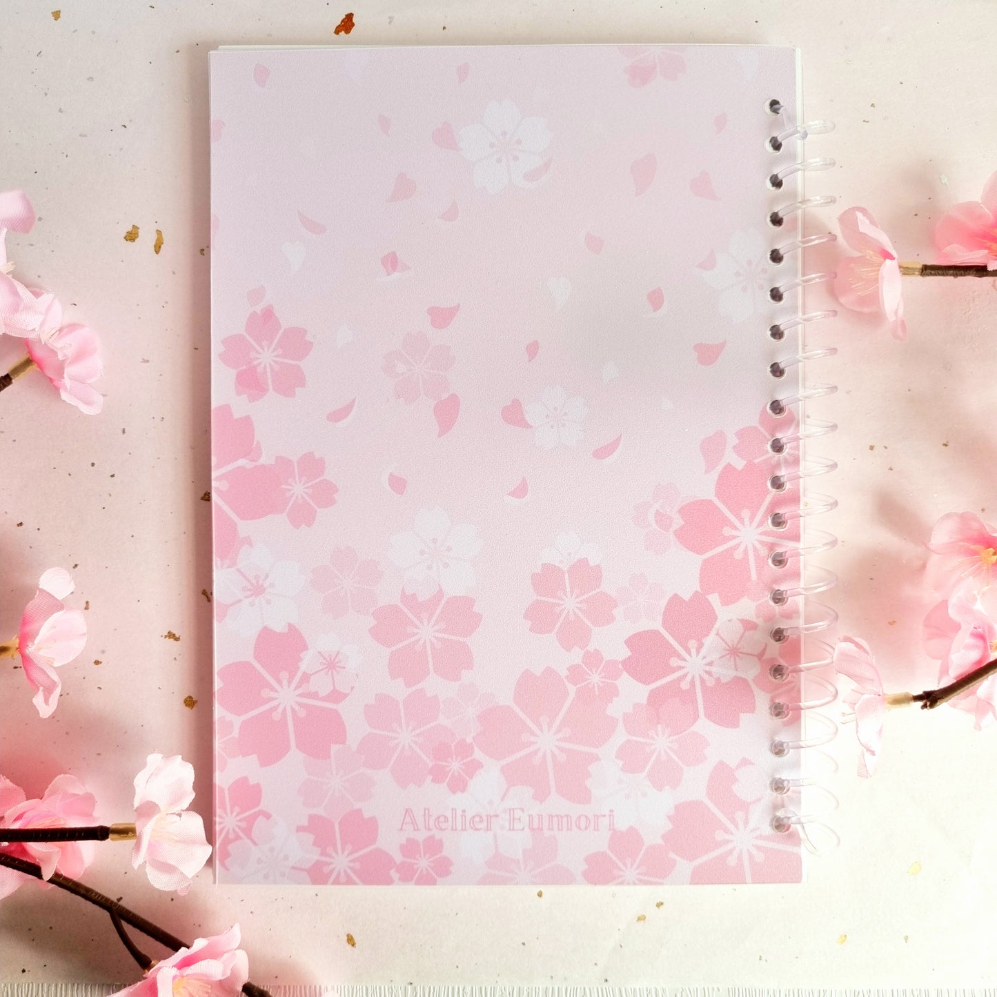 Pink Sakura Reusable Sticker Book