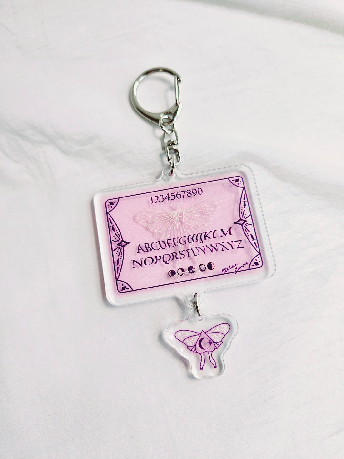 Mini Ouijia Board Keychain